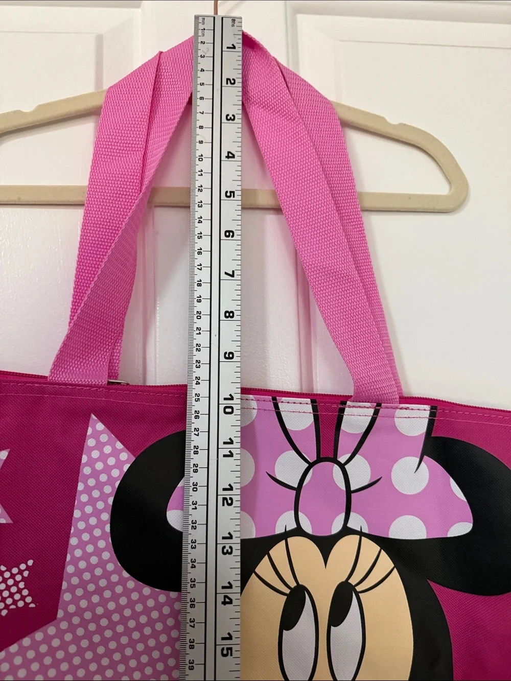 Minnie Mouse Pink Kids Tote Bag